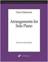 Arrangements for Solo Piano piano sheet music cover